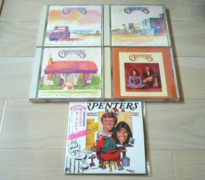 5枚 SHM-CD 紙ジャケ クリスマス ポートレイト Christmas Portrait リマスター カーペンターズ Carpenters ベスト 青春の輝き SWEET MEMORY