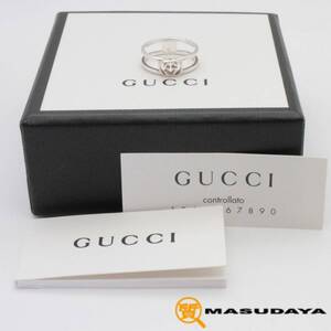 ◆◇【美品】GUCCI グッチ インターロッキング リング AG925◇◆