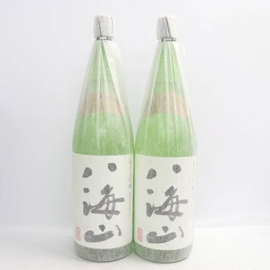 【2本セット】八海山 純米大吟醸 精米歩合 四十五 15.5度 1800ml 製造24.07 G24K020003