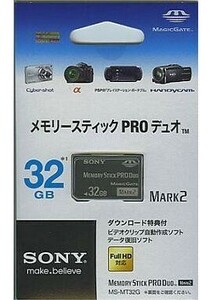 中古PSPハード メモリースティック PRO デュオ 32GB(MS-MT32G/2K)