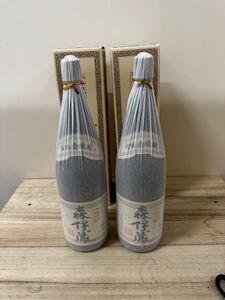  2本入り 森伊蔵 かめ壺焼酎 一升瓶 外箱あり 2024年12月購入 1800ml 25度 蔵元直送