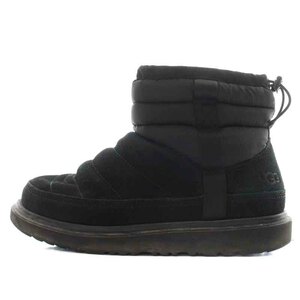 アグ オーストラリア クラシックミニプルオンウェザーブーツ Classic Mini Pull-On Weather Boot ショートブーツ 24.0cm 黒 1130737