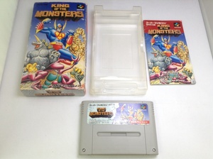 中古AB★キング・オブ・ザ・モンスターズ★スーパーファミコンソフト