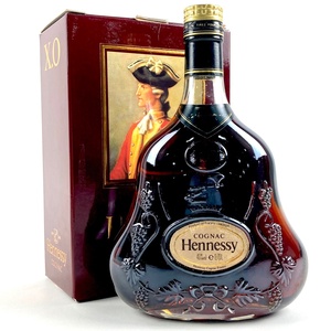 ヘネシー Hennessy XO 金キャップ クリアボトル 700ml ブランデー コニャック 【古酒】