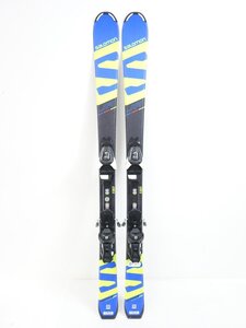 中古 子ども用レーシング 17/18 SALOMON X-RACE JR ジュニア 130cm L7 ビンディング付きスキー サロモン エックスレース