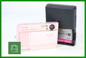 【同梱歓迎】実用■到着後即使える■SONY Cyber-shot DSC-T10 ピンク■バッテリー・チャージャー・256MB 専用メモリーカード付き■AJ216