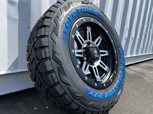 4本セット!! 17インチ 9j+20 6穴 PCD139.7 新品 タイヤホイールセット 265/70R17 TOYO オープンカントリー FJクルーザー エスカレード H3