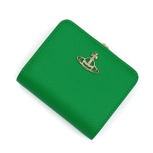 VIVIENNE WESTWOOD ヴィヴィアンウエストウッド 51010058U-S000D-M403 RE-VEGAN WALLET FR PKT 財布 2つ折り財布 レディース