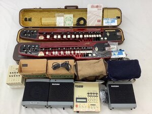 スズキ 大正琴 アンプ類まとめ CM-100/SA-12 他 一部動作未確認 書込み有/ジャンク含む 中古品 ACB