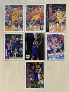 NBA Trading Card Doug Christie set of 7 Topps Upper Deck Fleer 93-98 7枚セット 90年代 Lakers Raptors ダグクリスティー 画像転載禁止