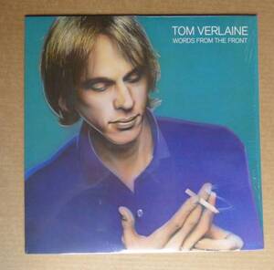 TOM VERLAINE (TELEVISION)「WORDS FROM THE FRONT」米ORIG[初回WB横線]シュリンク美品