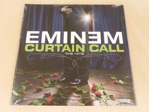 未開封 エミネム Curtain Call The Hits 2枚組LP Eminem ベスト Dr Dre Nate Dogg Dido Elton John Stan Lose Yourself Real Slim Shady