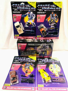 新品送無! スタントロン5機セットStunticon/合体メナゾール/モーターマスター/ブレークダウン/トランスフォーマーＧ1海外流通版●到着6週間