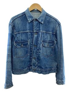 Levi’s◆50s/2nd/507XX/ボタン裏17/両面/ハギ付き/Gジャン/実寸40/紙パッチ欠品