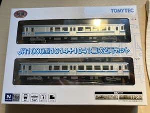 JR1000型 1014+1041編成２両　(1両 N化およびM車化、1両 未使用）