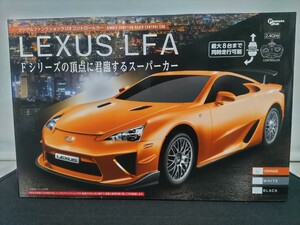 即決価格【新品】LEXUS レクサス LFA ラジコン ラジコンカー 車 自動車 スーパーカー オレンジ コレクション 同梱可能