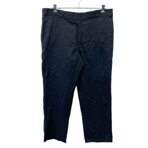 Dickies チノパンツ ワークパンツ W42 ディッキーズ ビッグサイズ ブラック 古着卸 アメリカ仕入 2408-363