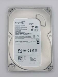 【中古動作品】Seagate 3.5インチHDD SATA(Serial ATA) 500GB ST500DM002-1BD142 使用時間 6552時間