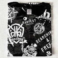 新品未使用品 】 dustbox 総柄 Tシャツ Mサイズ ブラック