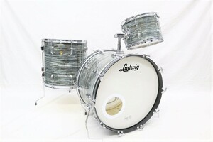 Vintage 60s Ludwig 22BD12TT16FT BlueOyster