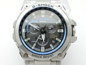 1000円スタート 腕時計 CASIO カシオ G-SHOCK MT-G 5455 MTG-G1000 GPS電波ソーラー マルチバンド6 デイデイト クロノグラフ WHO L215