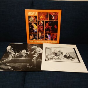 中古 レコード LP 2枚組 ★ ニルヴァーナ Nirvana『 From The Muddy Banks Of The Wishkah 』DGC2-25105 USオリジナル