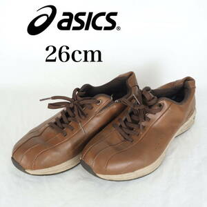 MK6471*asics*アシックス*メンズスニーカー*26cm*茶*