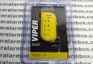 Viper 7856V リモート キャンディケース イエロー バイパー 双方向LED 5ボタン リモコン セキュリティキーレス 2Way 新品未使用 保管品