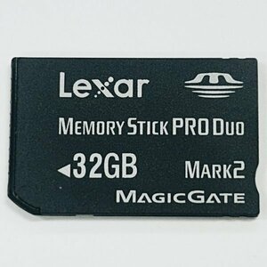 【動作確認済】レキサー/Lexar メモリースティック プロ デュオ 32GB PRO Duo PSP-1000 PSP-2000 PSP-3000 カメラ L-32-1