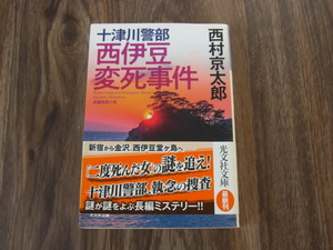 十津川警部　西伊豆変死事件　西村京太郎