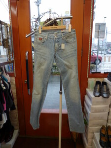 【0212-8】ＧＡＳ　ＪＥＡＮＳ　シンプルデニムパンツ　　25インチ