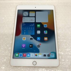 Apple iPad mini 4 Wi-Fi+cellularモデル A1550 MNWG2J/A 32GB docomo利用制限○ ゴールド 本体のみ 240604SK430196