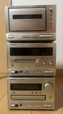 ジャンク品ONKYO ミニコンポ フルオートリバース