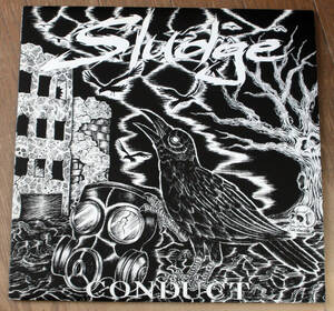 SLUDGE - Conduct / LP / CRUST WAR / Punk, Hardcore, パンク, ハードコア, クラスト