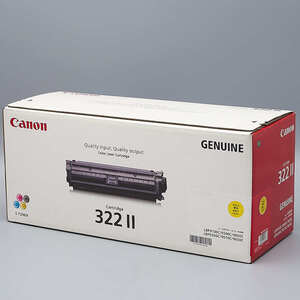 送料無料!! CANON カートリッジ322II イエロー CRG-322IIYEL 2647B001 トナーカートリッジ 純正