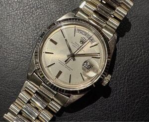 ★ROLEX DAY-DATE ref.1803/9 WG コンディション良好★