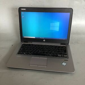 JXNT2282/HP EliteBook 820 G3/Intel Core i3-6100U 2.3GHz /メモリ:8GB /SSD:256GB / カメラ /無線/ 画面に白いシミがある/本体破損