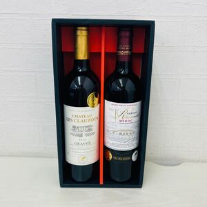 ② ★未開栓★ Chateau シャトー フランス 白ワイン 赤ワイン chレクローゾN W14 chリコデ R13 750ml 2本セット 箱入り 2013 2014 IH