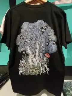 ヒグチユウコ 韓国 Tシャツ Secret Forest 黒