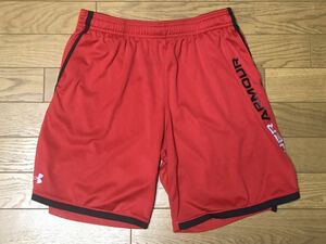 UNDER ARMOUR KID’S TRAINING SHORTS size-YXL(平置き36股下22) 中古(超美品) 送料無料 NCNR