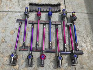 OK9128◆dyson ダイソン 10台まとめ 本体 掃除機 サイクロン式 SV09 SV07 HH08 DC62 ヘッド 49852 112232 【ジャンク】 同梱不可 240409