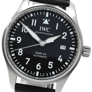 IWC SCHAFFHAUSEN IW328201 パイロット・ウォッチ・マーク XX デイト 自動巻き メンズ 極美品 _863700