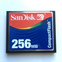 コンパクトフラッシュ　256MB サンディスク