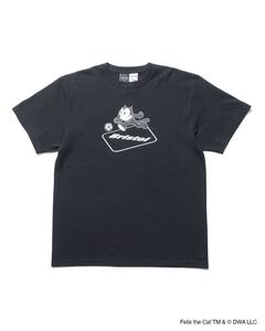 XL 新品 送料無料 FCRB 23AW FELIX THE CAT SUPPORTER S/S TEE BLACK SOPH SOPHNET F.C.R.B. ブリストル BRISTOL F.C.Real Bristol Tシャツ