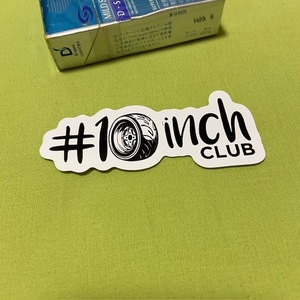 10 Inch Club　ステッカー　ミニ　ミニクーパー　クラシックミニ　10インチクラブ