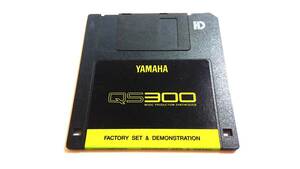 送料レターパック370円 希少 YAMAHA QS300 シンセサイザー シンセ キーボード 用 フロッピー ディスク FD ファクトリーセット FACTORY SET