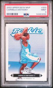 【PSA 9 MINT】2003-04 Upper Deck MVP Basketball [CARMELO ANTHONY (カーメロアンソニー)] Rookie Card (ルーキーカード) RC NBA NUGGETS