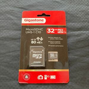 未開封 microSDHC 32GB gigastone microSDカード メモリーカード