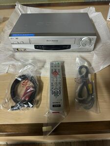 SONY SLV-NX1 ビデオデッキ　Hi-Fi ソニー リモコン付 未使用品 美品