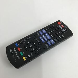 18543 Panasonic パナソニック ブルーレイディスクプレーヤーリモコン N2QAYB0001037